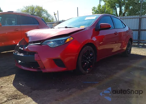 2014 Toyota Corolla Le из США, поврежденный, VIN 5YFBURHE5EP004222